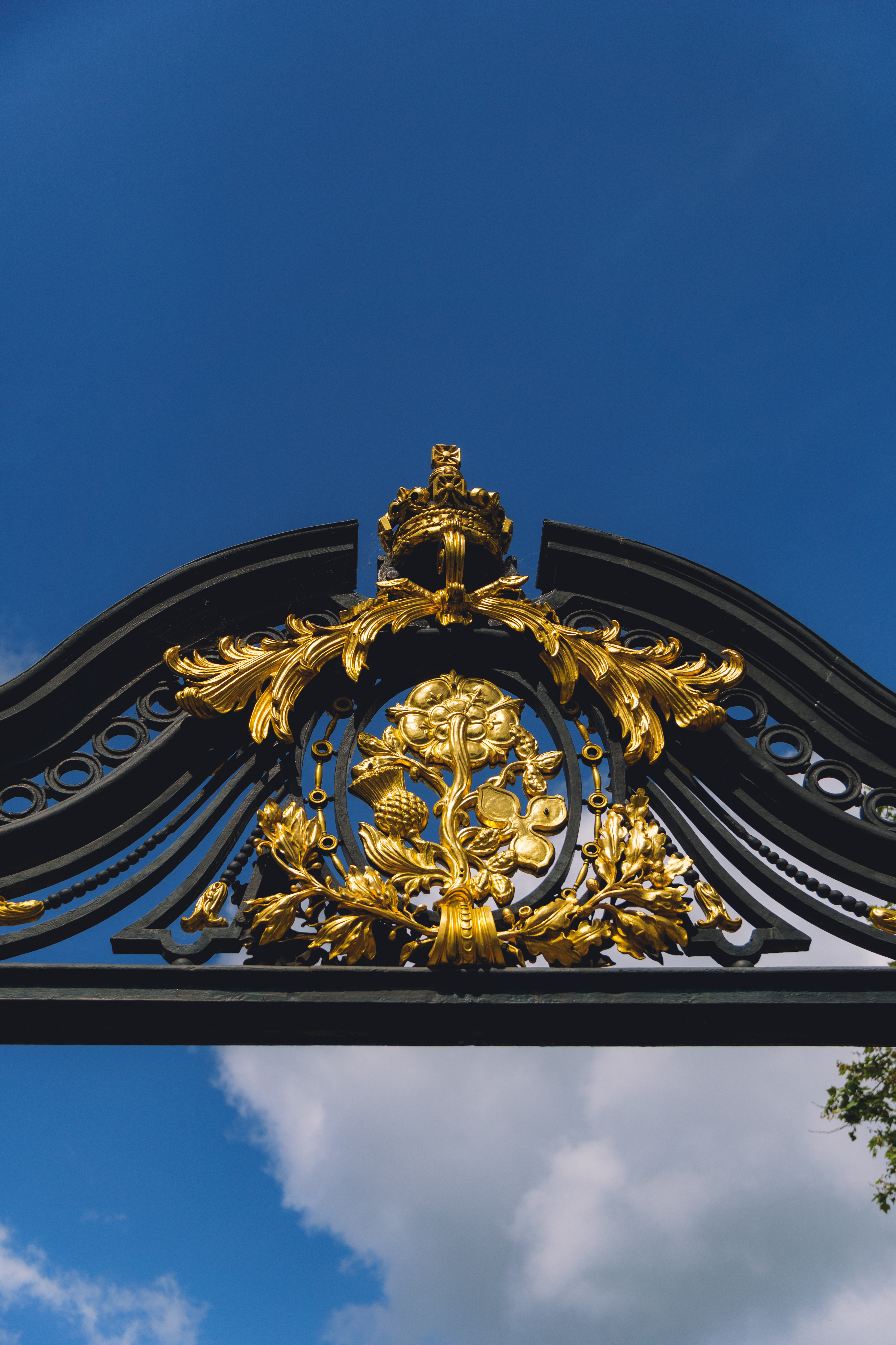 Royal Gold Gate Detail